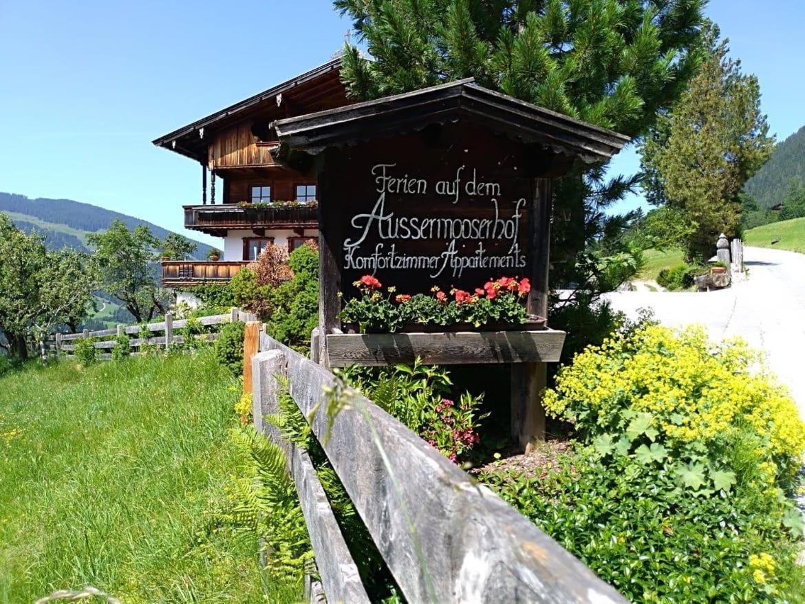 Aussermoos-Zuhaus อัลพ์บาค ภายนอก รูปภาพ
